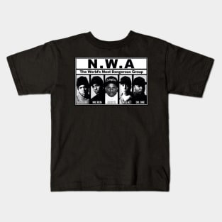 NWA MERCH VTG Kids T-Shirt
